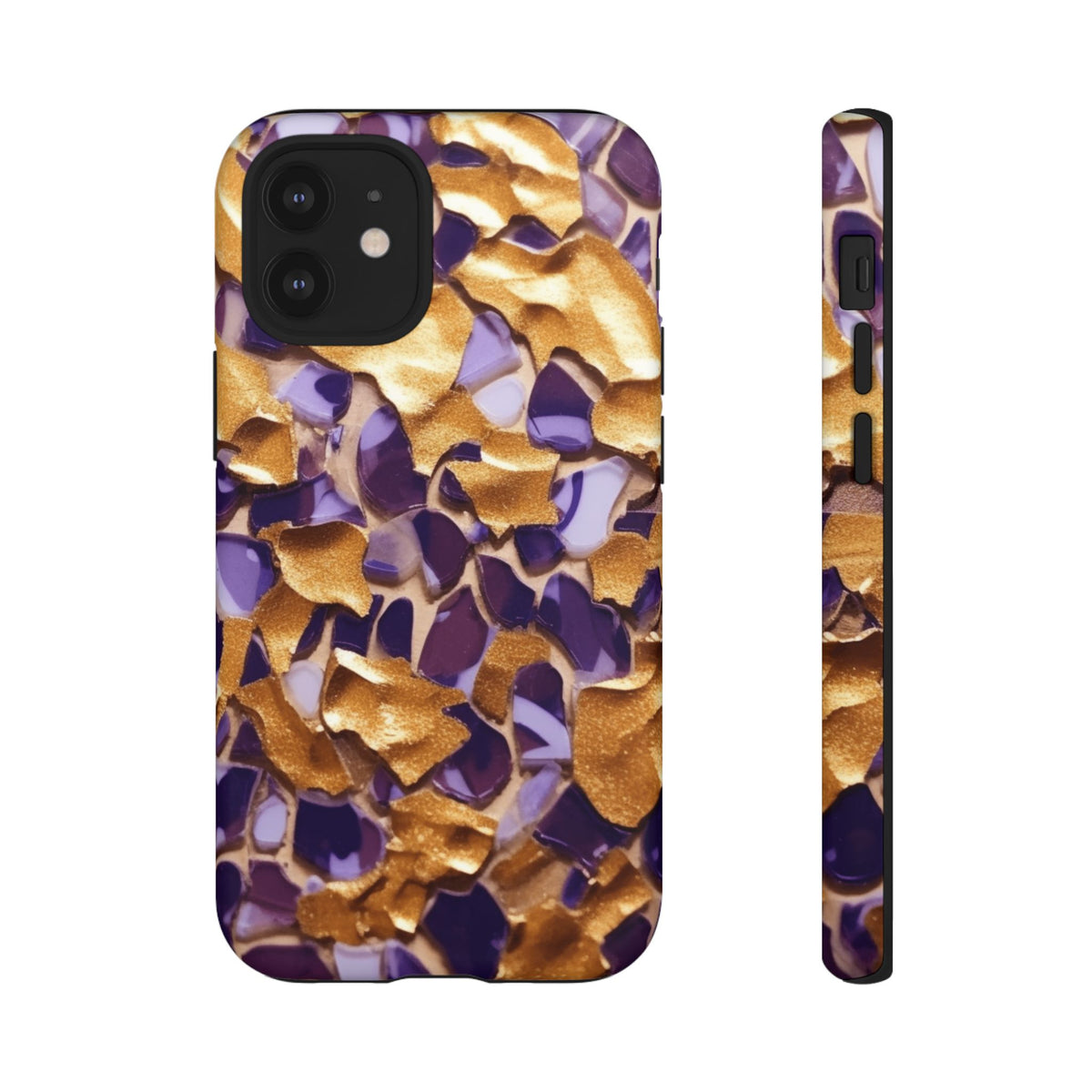 Gold and Purple Tough Cases - NGOWE STORE