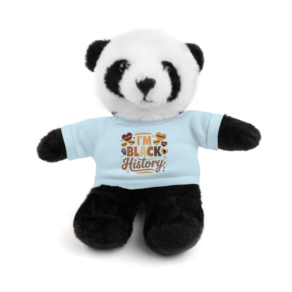 I'm Black History Stuffed Animals with Tee - NGOWE STORE