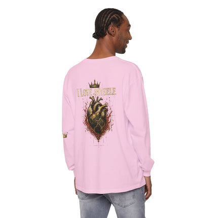 I Love Myself - Unisex Garment-dyed Long Sleeve T-Shirt - NGOWE STORE