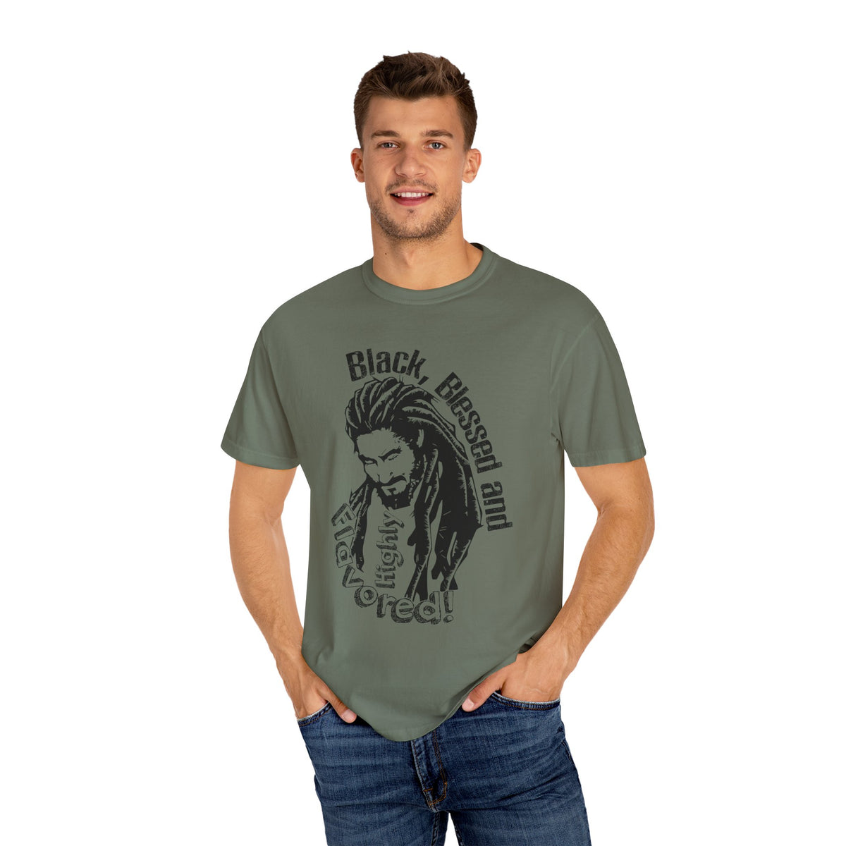 Highly Blessed Unisex Garment-Dyed T-shirt - NGOWE STORE
