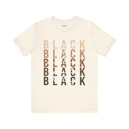 Black Pride Unisex Jersey Short Sleeve Tee