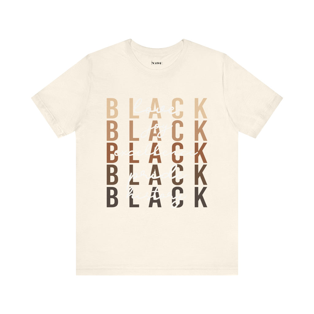 Black Pride Unisex Jersey Short Sleeve Tee - NGOWE STORE