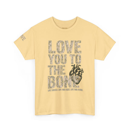 LOVE YOU TO THE BONE™ Unisex Heavy Cotton T-Shirt | FIRE 6 RED™ - NGOWE STORE
