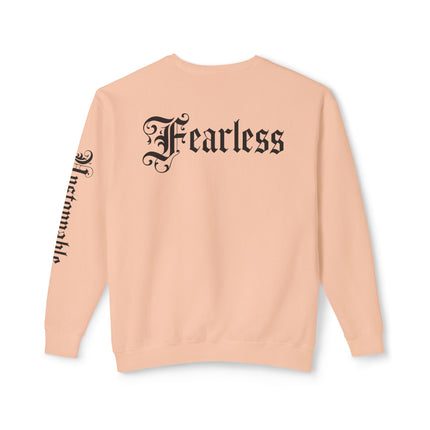 Fearless Statement AdeAde Crewneck Sweatshirt – White Edition Unisex Lightweight - NGOWE STORE