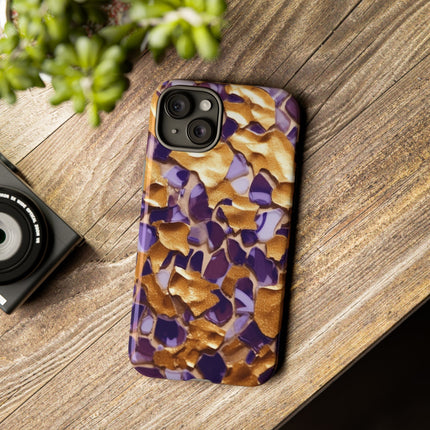 Gold and Purple Tough Cases