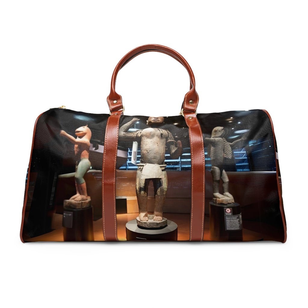 19TH Century Misplaced African Artifact Waterproof Travel Bag - NGOWE STORE