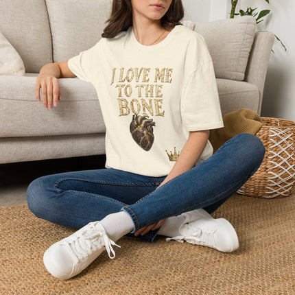LOVE ME TO THE BONE™ Unisex Softstyle T-Shirt | FIRE 6 RED™