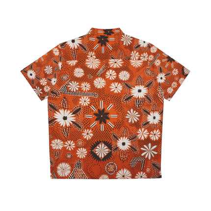 Orange Explosion Hawaiian Shirt (AOP)