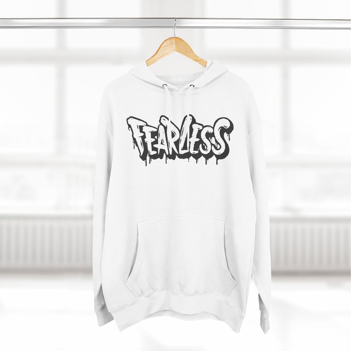 Fearless Warriors For Change Three-Panel Fleece Hoodie - NGOWE STORE