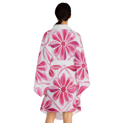 Long Sleeve Kimono Robe (AOP) - NGOWE STORE