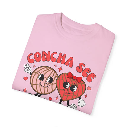 Concha See I Love YouUnisex Garment-Dyed T-shirt