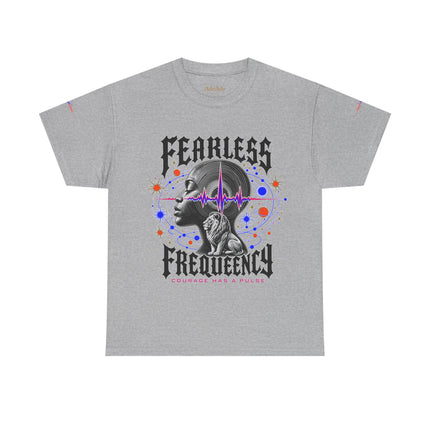Fearless Frequency Graphic T-Shirt - Unisex Heavy Cotton Tee