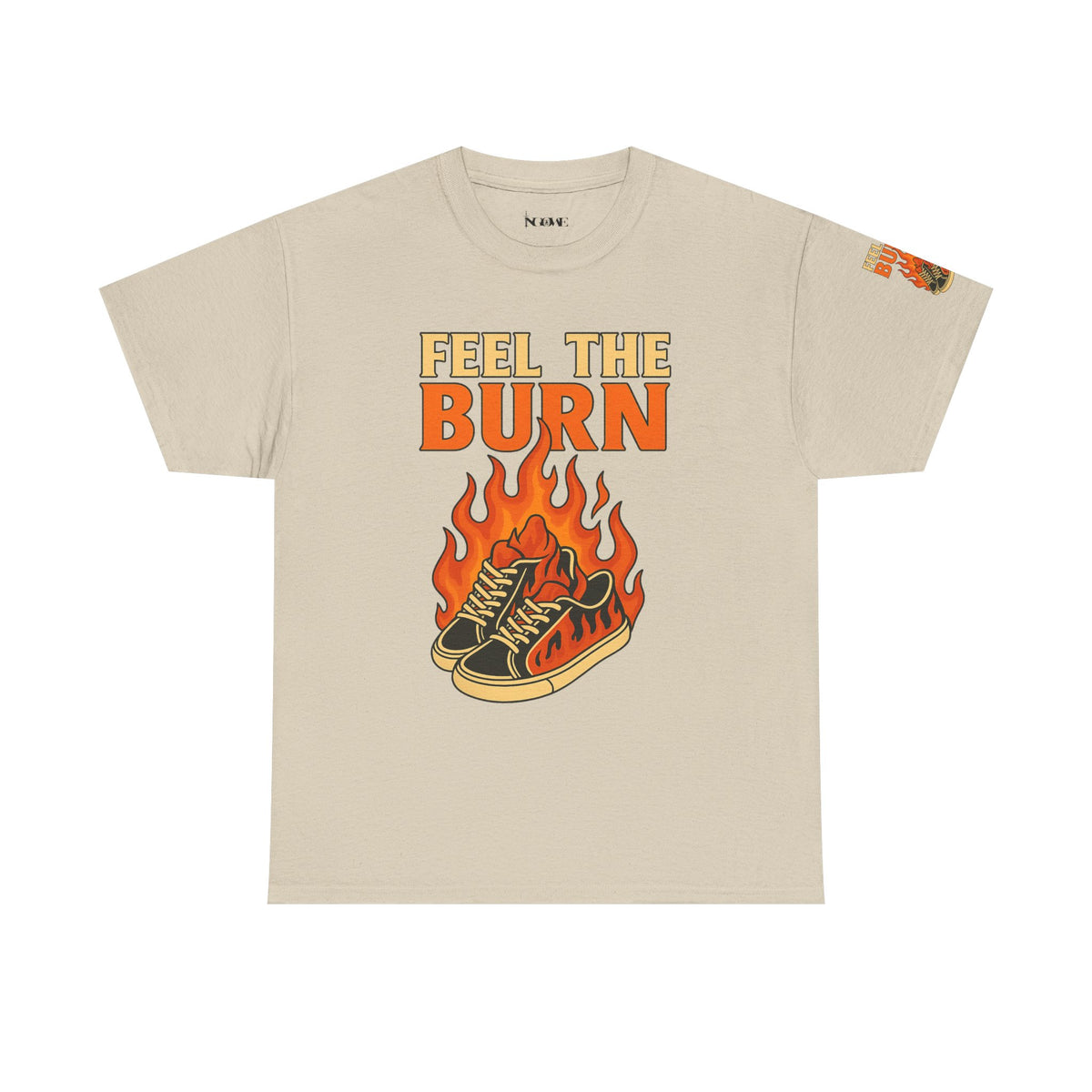 Bun Dem Summer Feel the Burn Graphic Tee Empire Edition, Casual Wear, Unisex Cotton Shirt, Fitness Gift, Streetwear Outfit, Retro Style Tee - NGOWE STORE