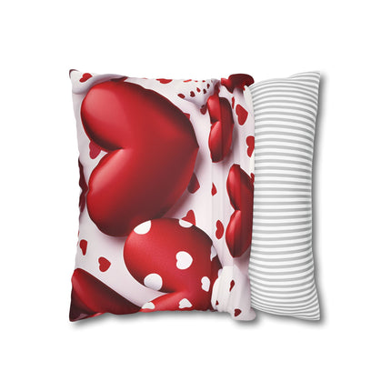 Fearless Valentine's Faux Suede Square Pillowcase