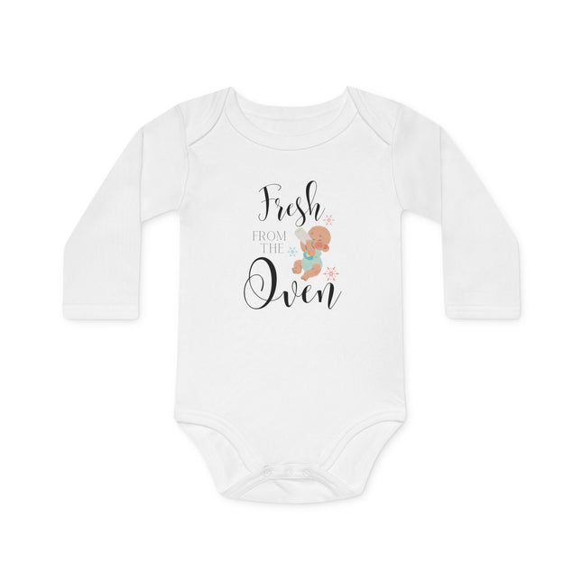 Baby Long-Sleeve Organic Bodysuit - NGOWE STORE