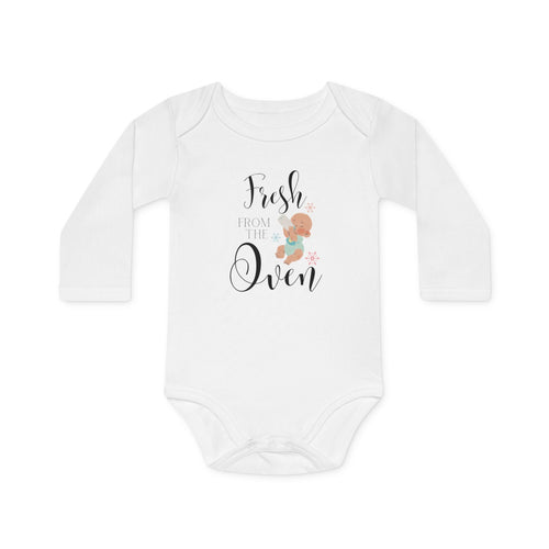 Baby Long-Sleeve Organic Bodysuit - NGOWE STORE