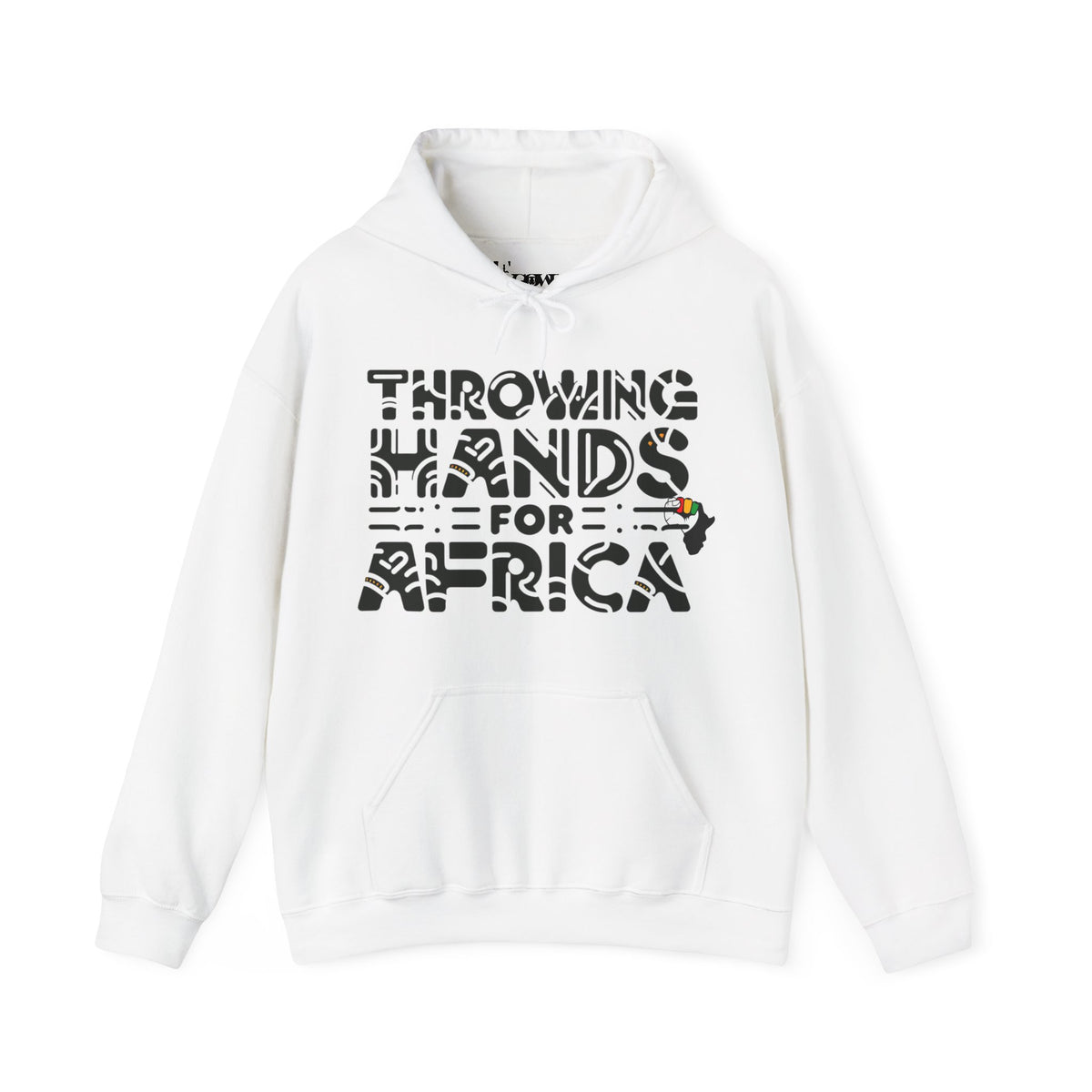 Throwing Hands For Africa Unisex Heavy Blend™ Hooded Sweatshirt - NGOWE STORE