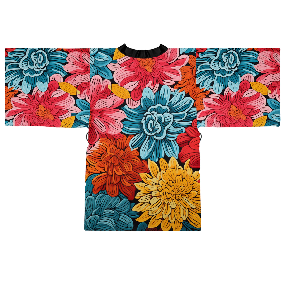 Long Sleeve Kimono Robe (AOP) - NGOWE STORE