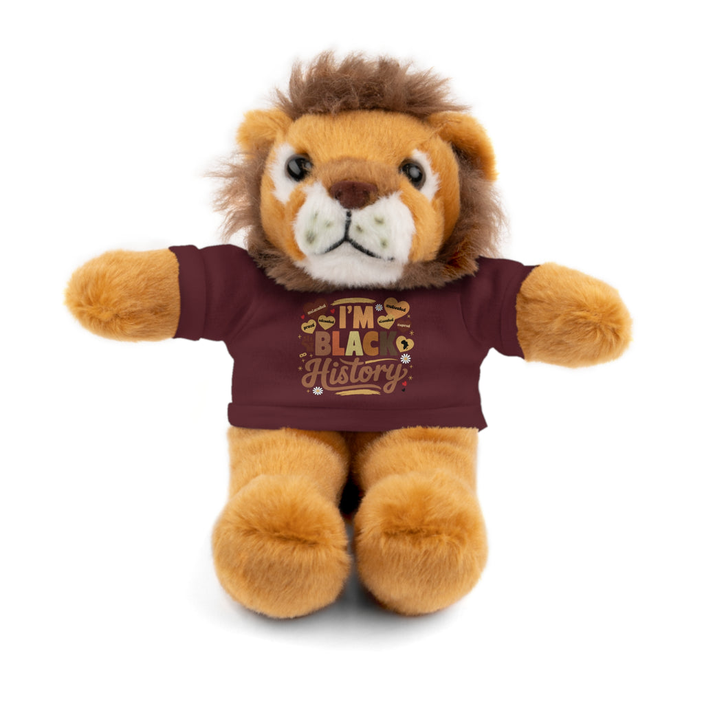 I'm Black History Stuffed Animals with Tee - NGOWE STORE