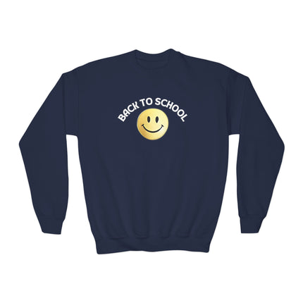 Back to School Youth Crewneck Sweatshirt