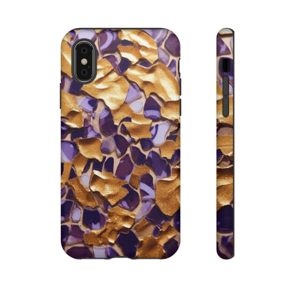 Gold and Purple Tough Cases