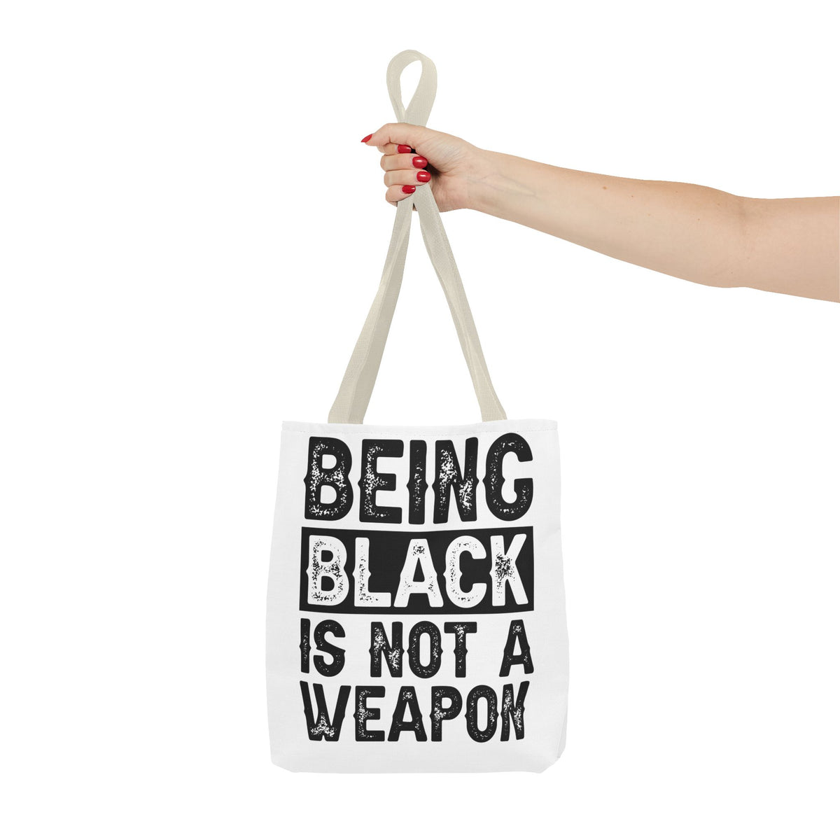Being Black is No a Weapon Tote Bag (AOP) - NGOWE STORE