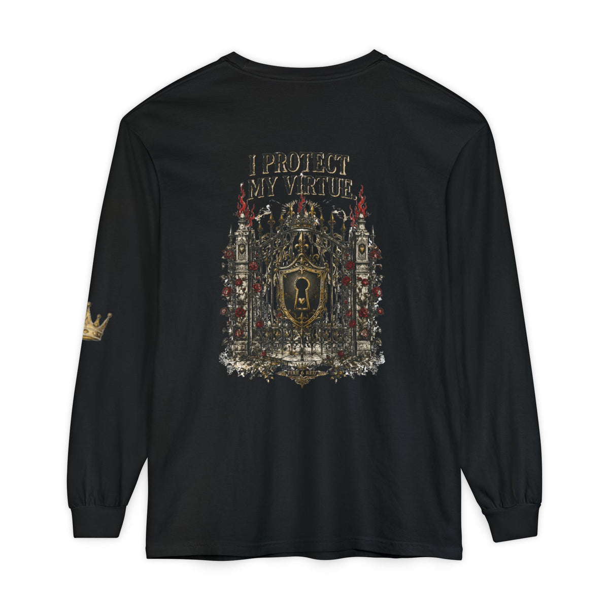 I Protect My Virtue Graphic Shirt | FIRE 6 RED™ - Unisex T-Shirt - NGOWE STORE