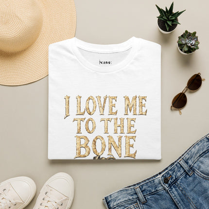 LOVE ME TO THE BONE™ Unisex Softstyle T-Shirt | FIRE 6 RED™