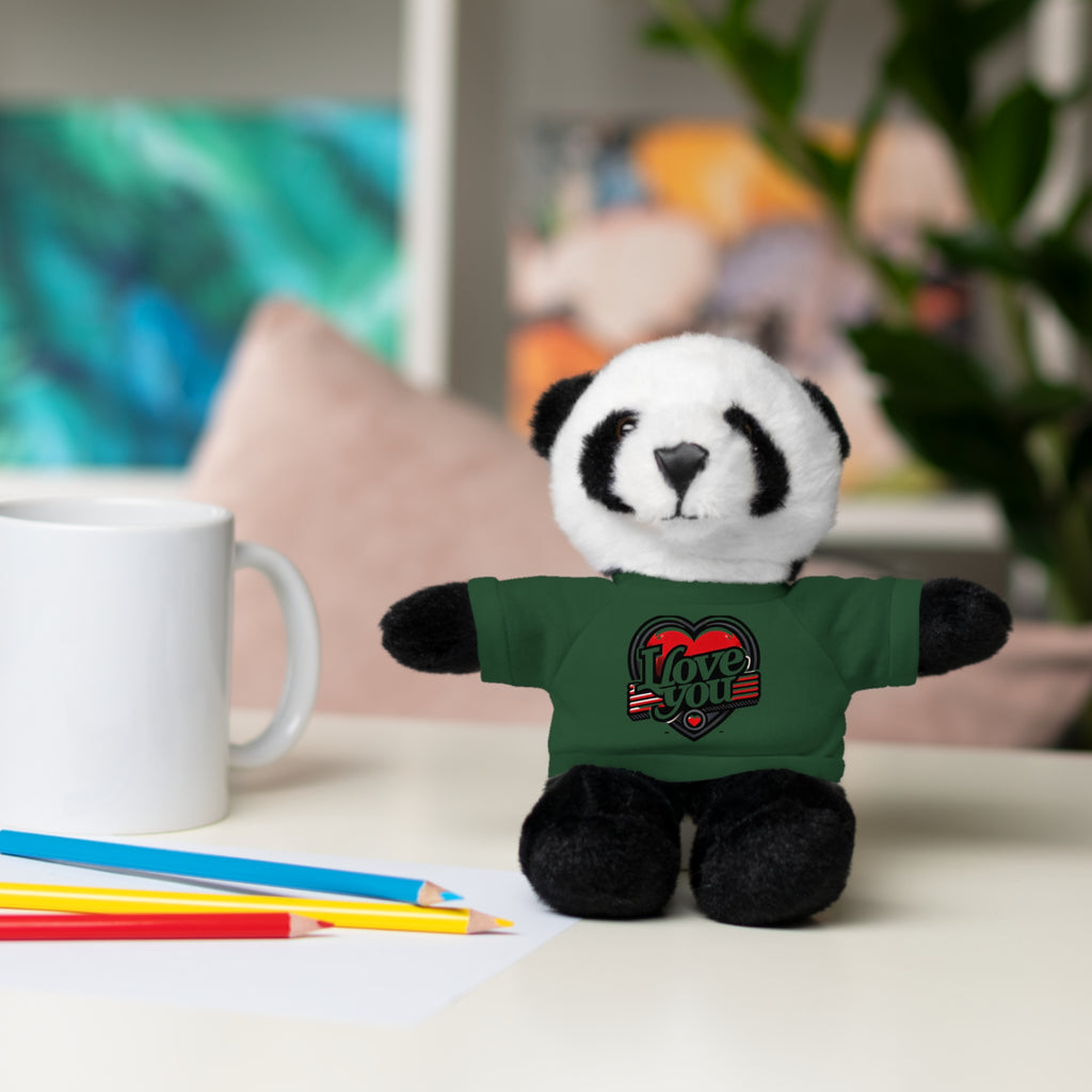 I Love You Stuffed Animals with Tee - NGOWE STORE