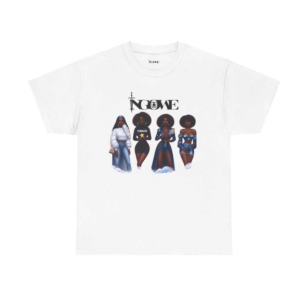 NGOWE Fearless Sisterhood Love Unisex Heavy Cotton Tee - NGOWE STORE