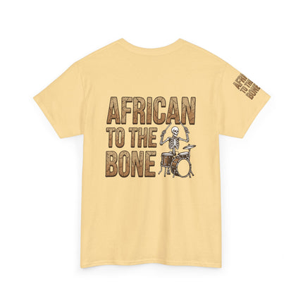 African to the Bone T-Shirt | AdeAde Original | Cultural Pride Unisex Tee | Soft Everyday Statement Shirt - NGOWE STORE
