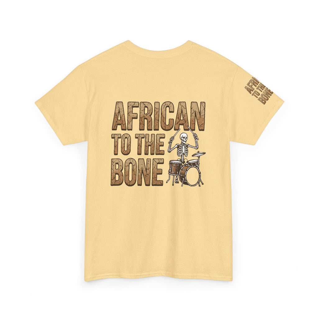 African to the Bone T-Shirt | AdeAde Original | Cultural Pride Unisex Tee | Soft Everyday Statement Shirt - NGOWE STORE