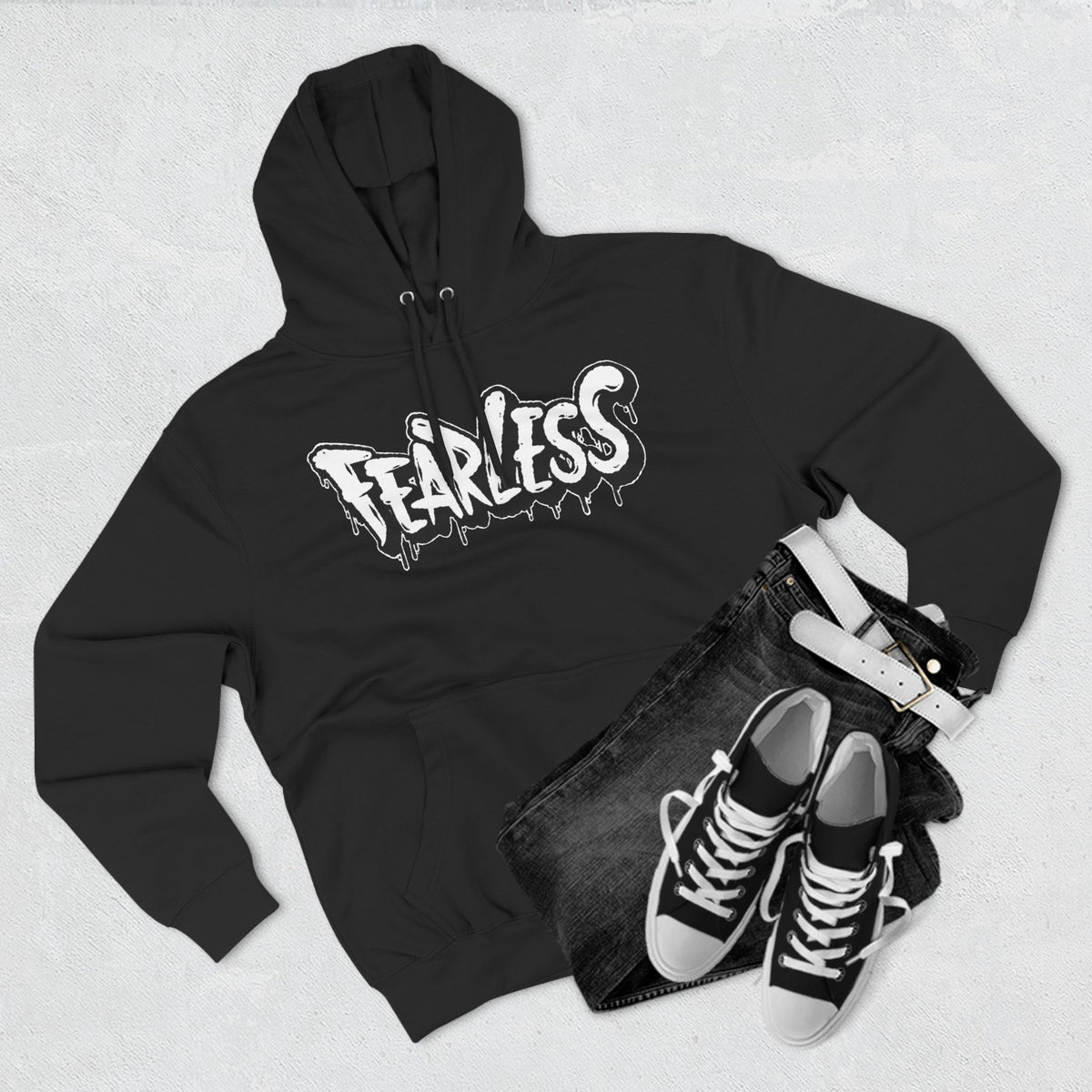 Fearless Warriors For Change Three-Panel Fleece Hoodie - NGOWE STORE