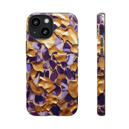 Gold and Purple Tough Cases