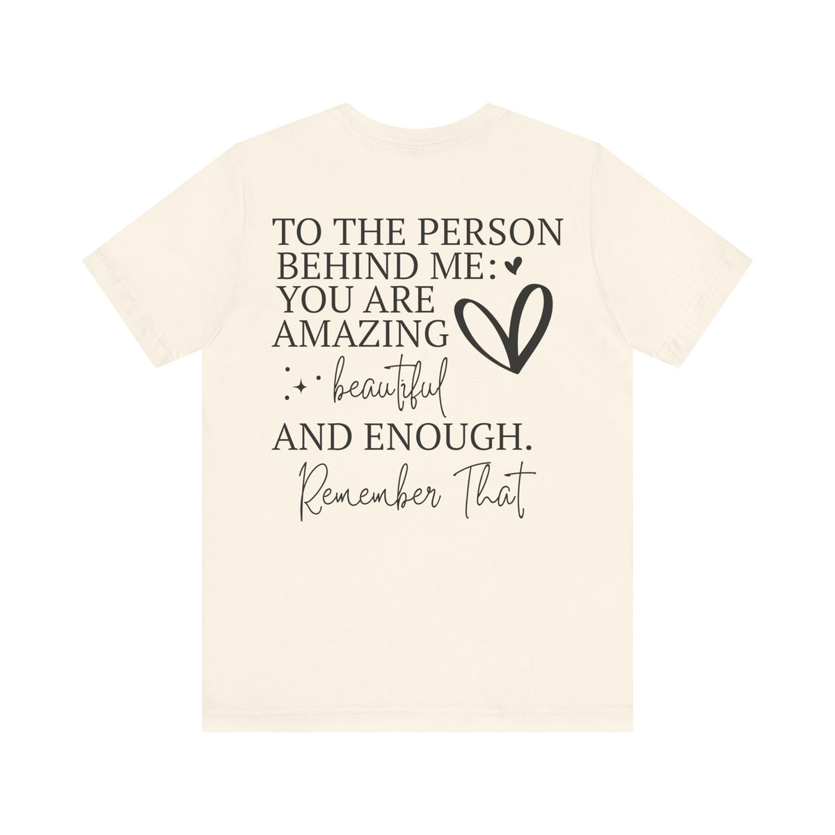 You Are Amazing Unisex Jersey Short Sleeve Tee - NGOWE STORE