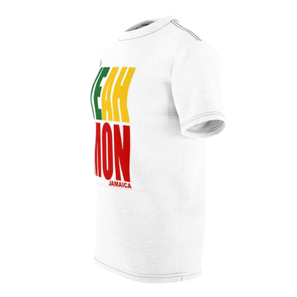 Jamaican Vibes Unisex Cut & Sew Tee (AOP)