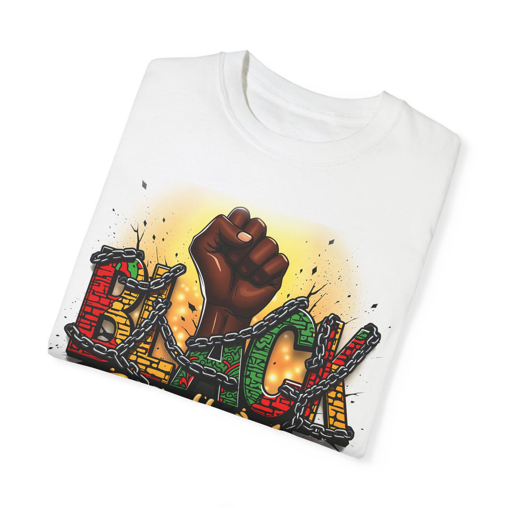 Black Excellence Unisex Garment-Dyed T-shirt - NGOWE STORE