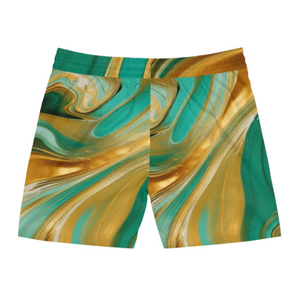 Men's Mid-Length Swim Shorts (AOP)