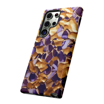 Gold and Purple Tough Cases