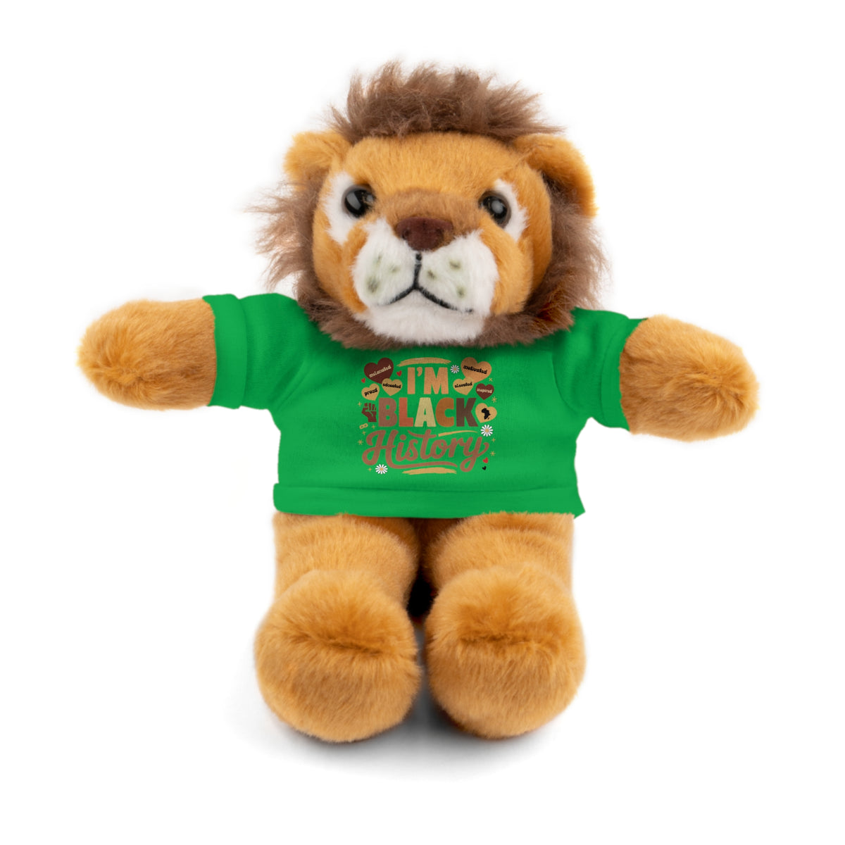 I'm Black History Stuffed Animals with Tee - NGOWE STORE