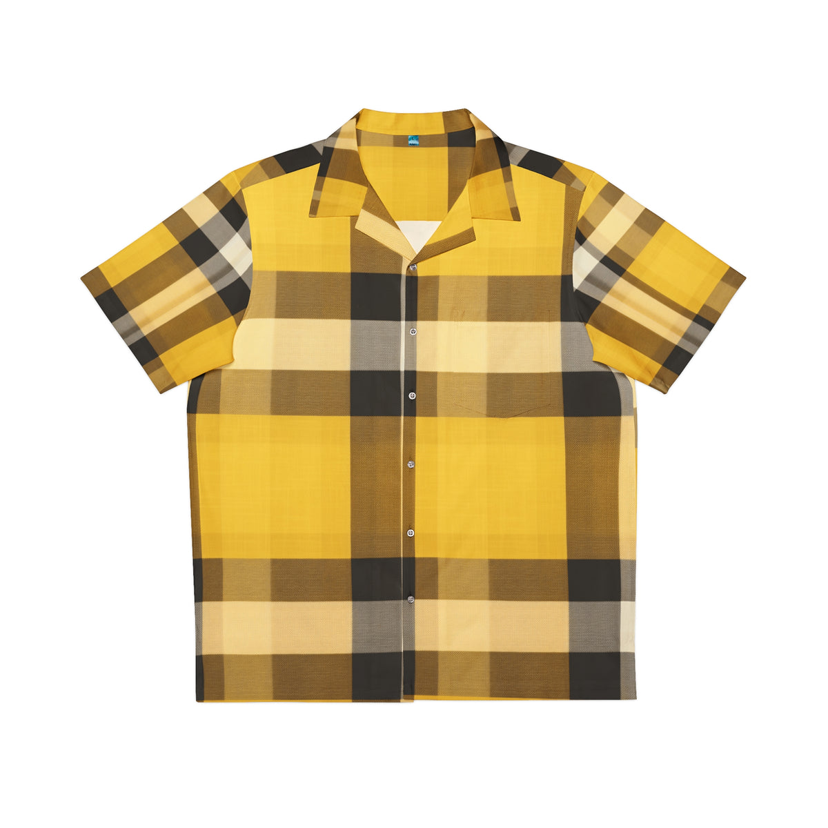 Gold  Men's African Shirt (AOP) - NGOWE STORE