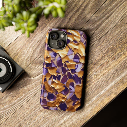 Gold and Purple Tough Cases