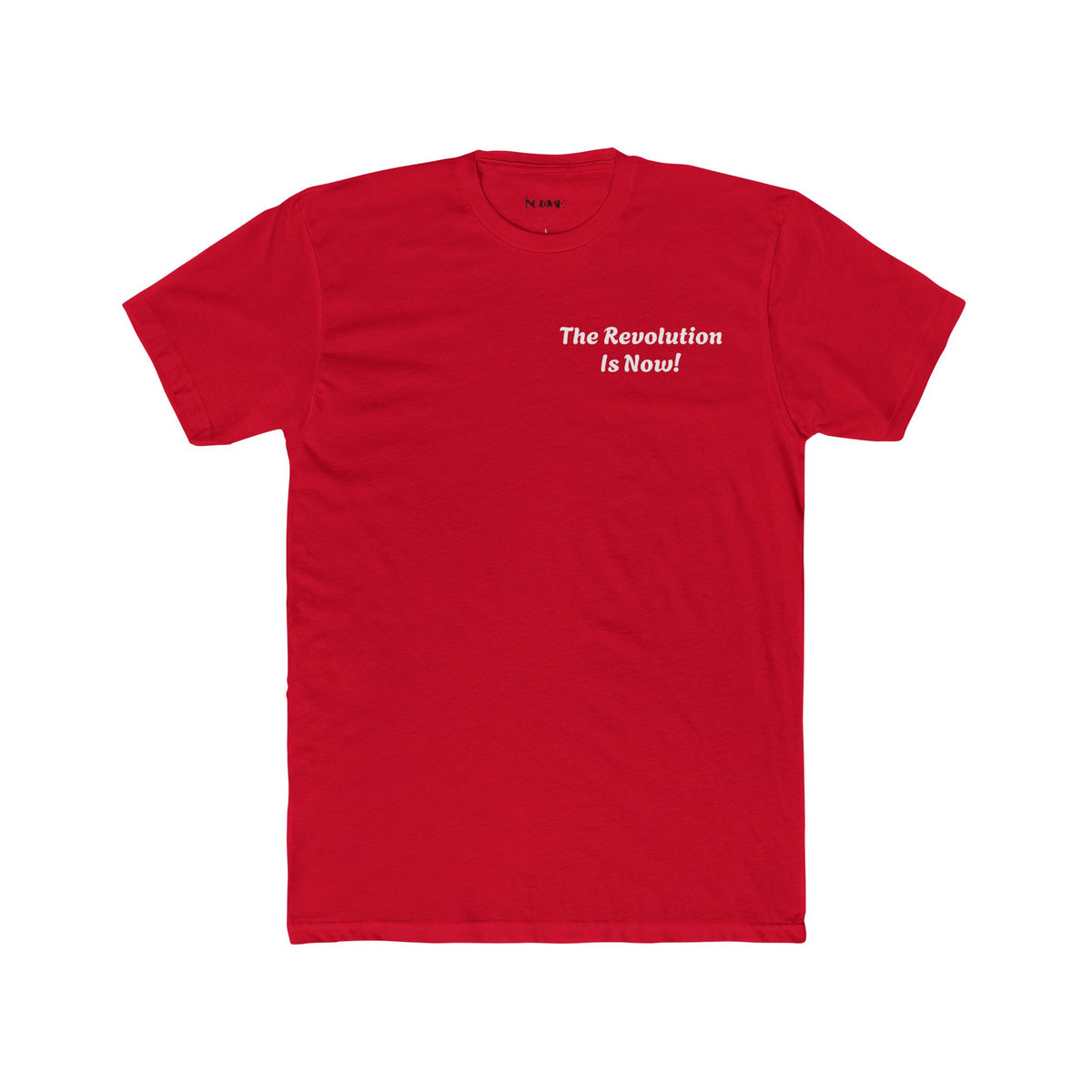 Revolutionary Unisex Cotton Crew Tee - 'The Revolution Is Now!' and 'BUN DEM' Design - NGOWE STORE