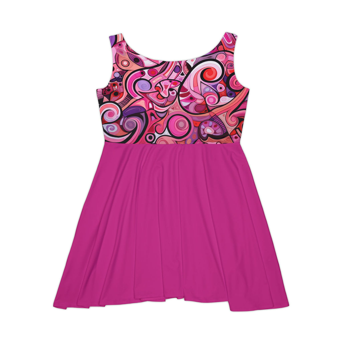 Women's Skater Dress (AOP) - NGOWE STORE