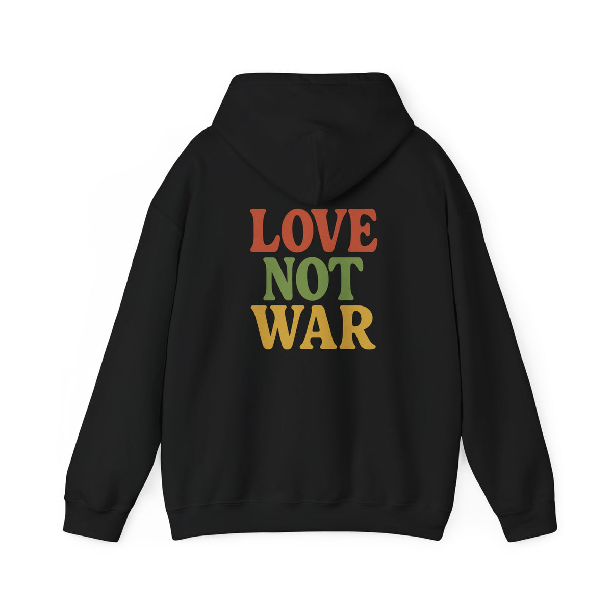 Bun Dem Summer Vibes Hooded Sweatshirt - Empire Editon Cozy Unisex Hoodie, Love Not War Casual Summer Apparel, Gift for Festivals, Outdoor Gatherings, Relaxed Style Sweatshirt - NGOWE STORE