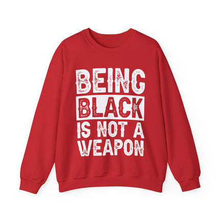 Positive Black Quote Unisex Heavy Blend™ Crewneck Sweatshirt