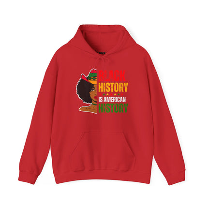 Black History is American History Unisex Heavy Blend™ Hooded Sweatshirt