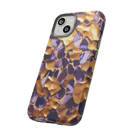 Gold and Purple Tough Cases