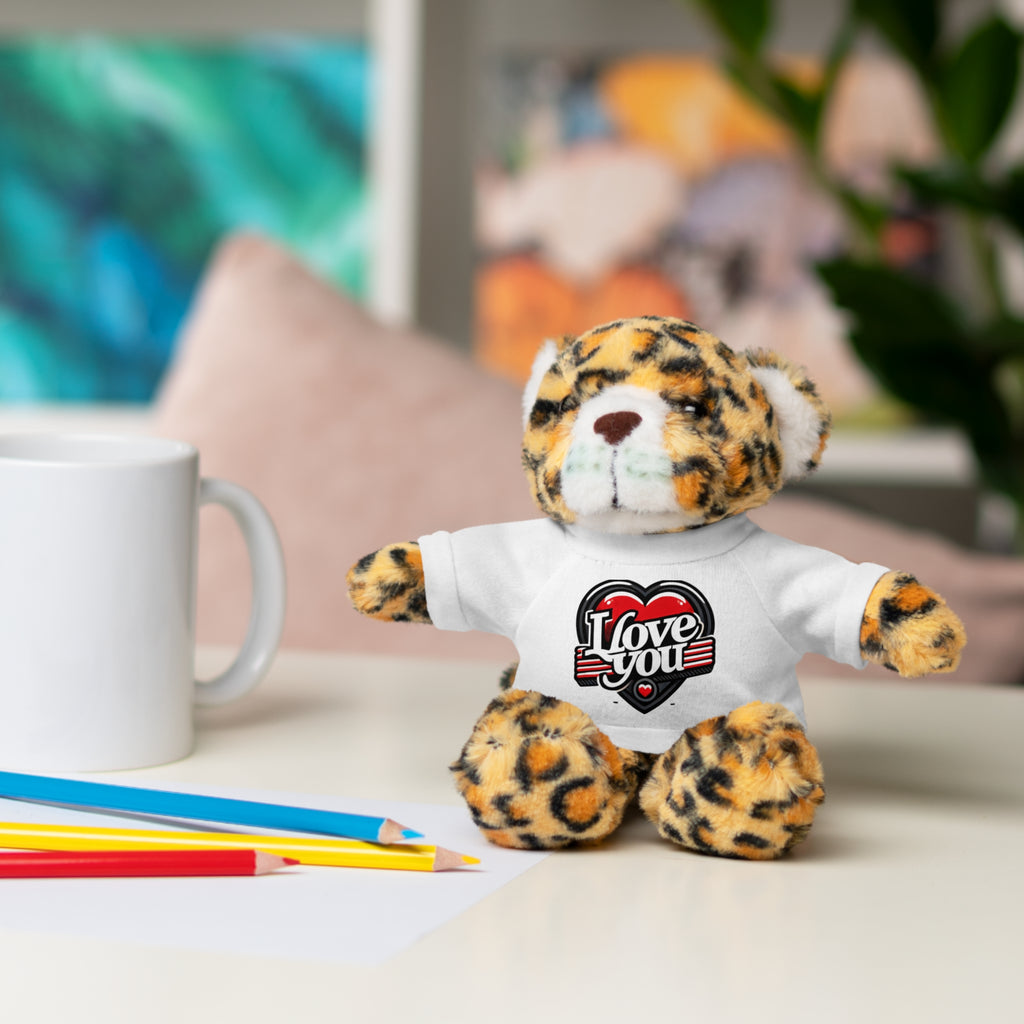 I Love You Stuffed Animals with Tee - NGOWE STORE