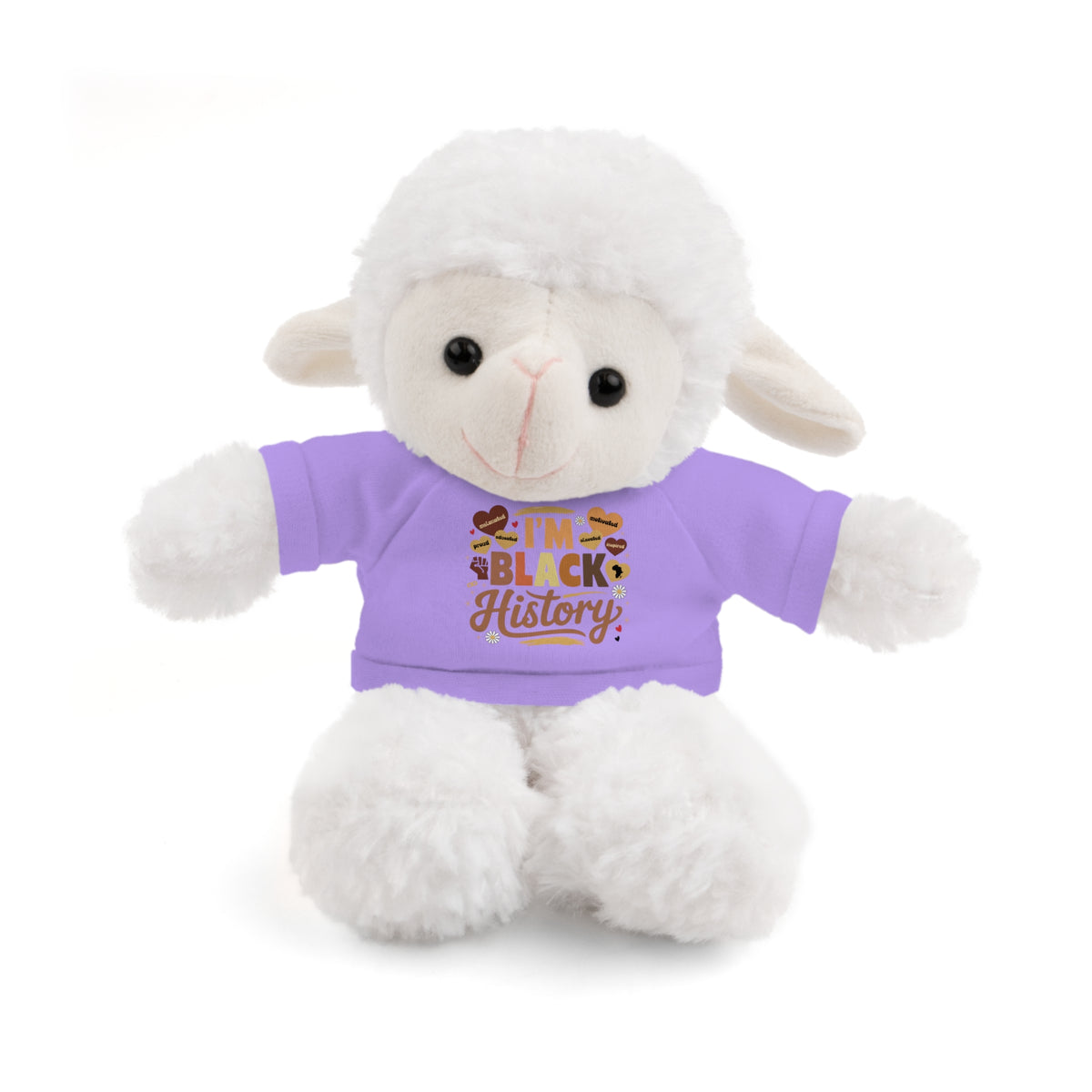 I'm Black History Stuffed Animals with Tee - NGOWE STORE